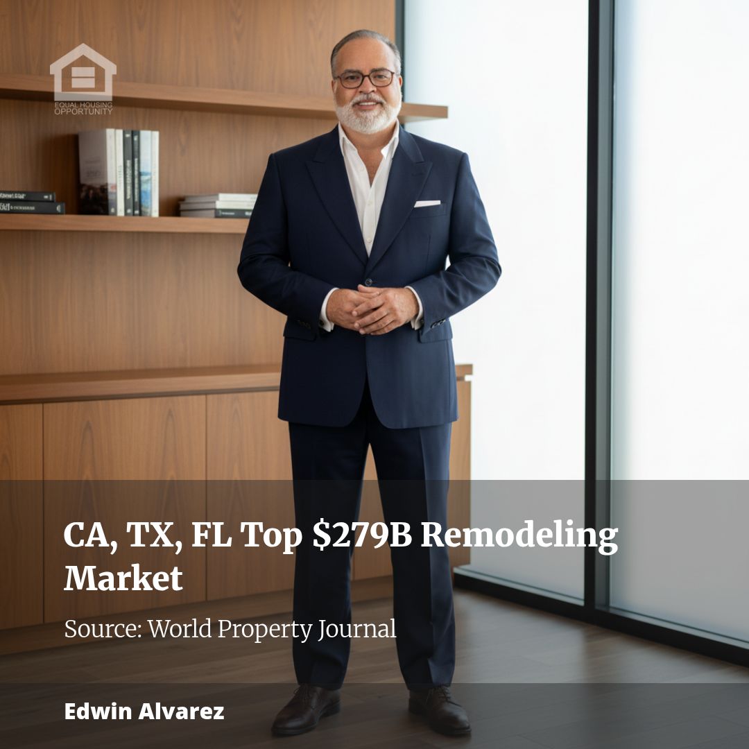 California, Texas and Florida Lead $279 Billion U.S. Remodeling Market in 2026